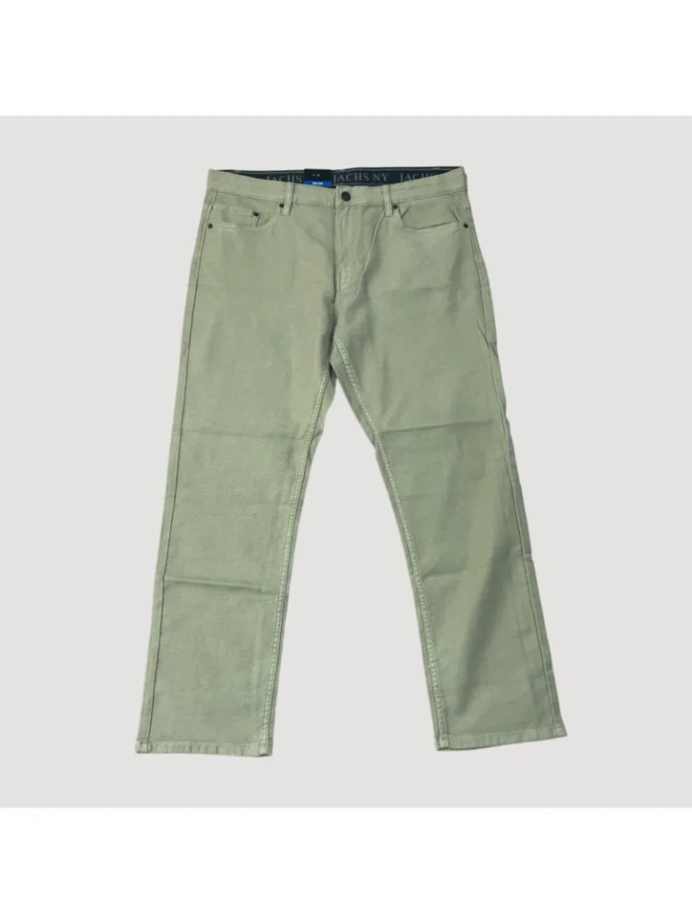 NWT Jachs NY 5-Pocket Men's 36x29 Tan Straight Fit Pants Stretch Fabric